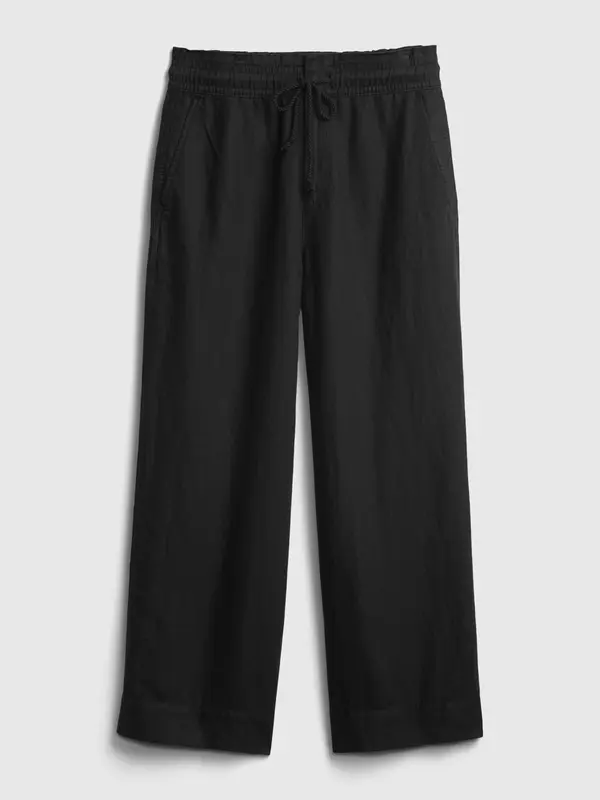 GAP GAP hr linen wide leg trousers - Ladies