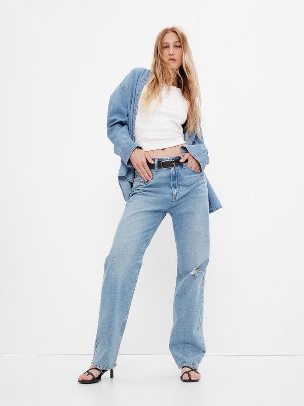 GAP GAP Jeans '90s loose high rise organic - Ženske