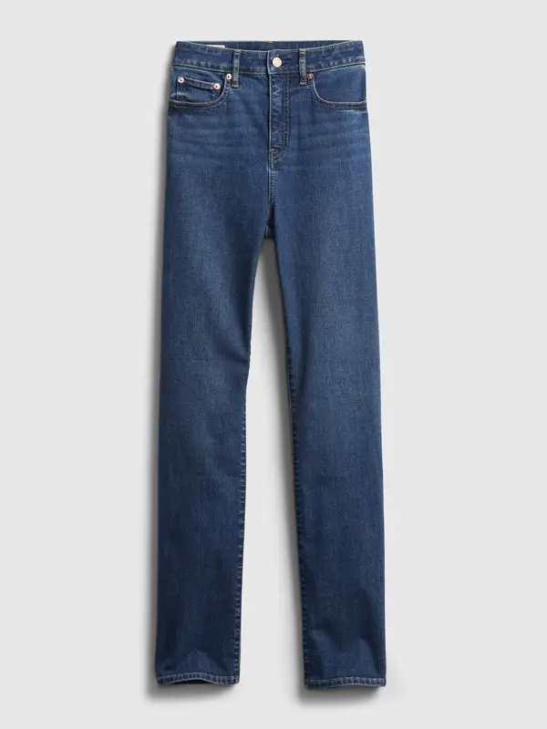GAP GAP Jeans Classic Straight High Rise Washwell - Ladies