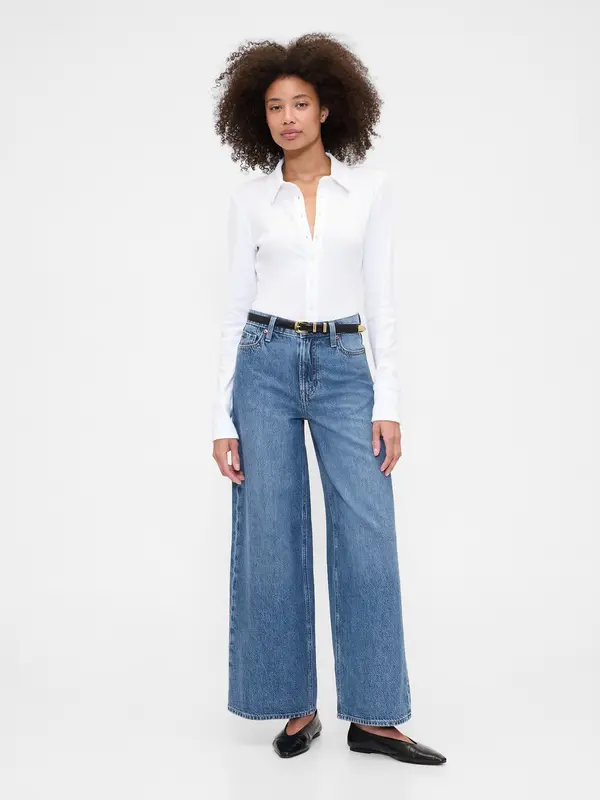 GAP GAP Jeans Mid Rise Baggy - Ladies