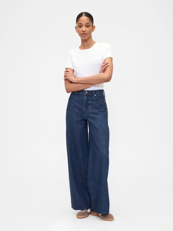 GAP GAP Jeans Mid Rise Baggy - Ladies