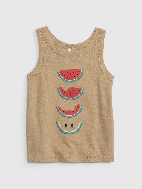 GAP GAP Kids Cotton Tank Top Watermelon - Girls