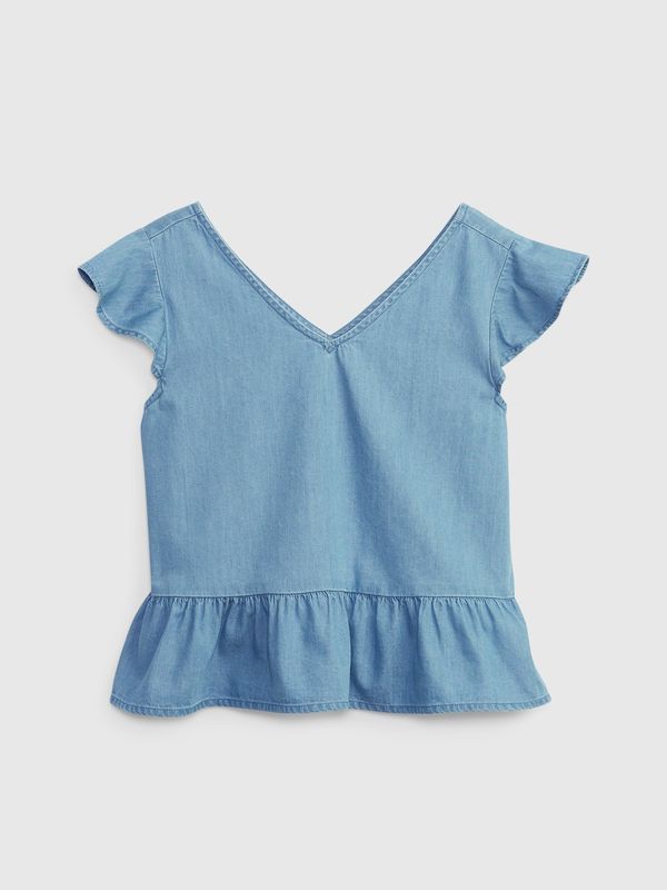 GAP GAP Kids cotton top peplum - Girls