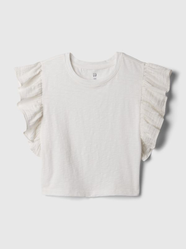 GAP GAP Kids' Crop Top with Ruffles - Girls