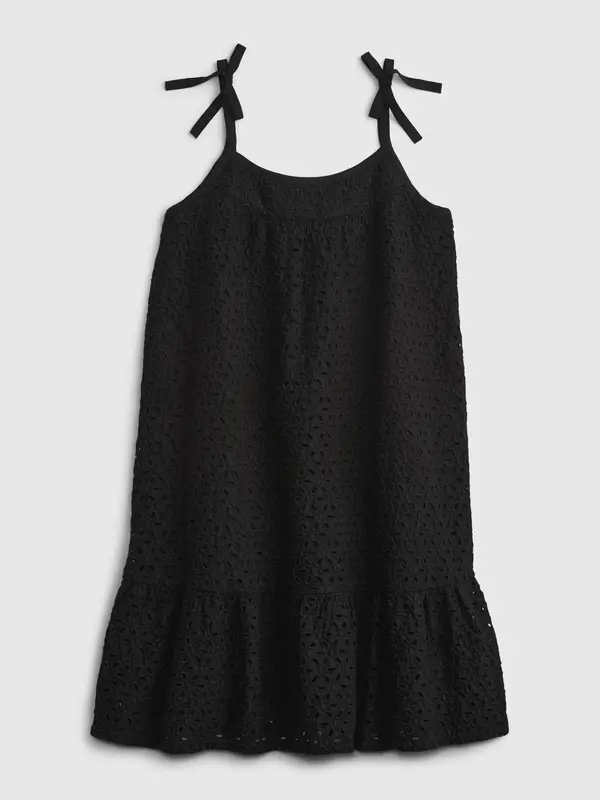 GAP GAP Kids Dress Eyelet Trapeze Dress - Girls