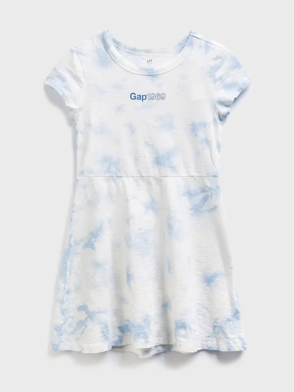 GAP GAP Kids Dress Logo Shor Sleeve Jersey Dreas - Girls