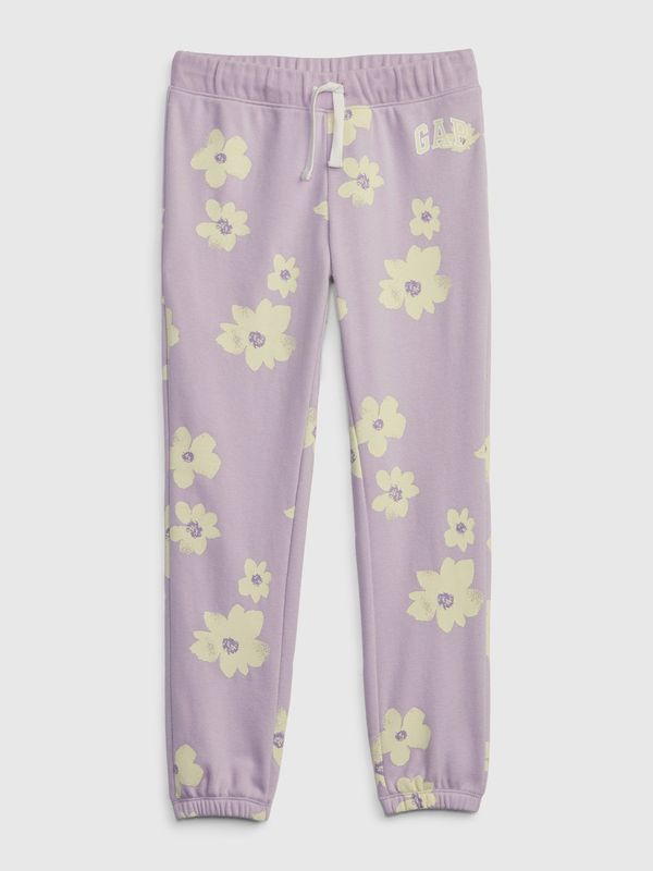 GAP GAP Kids Flowered Sweatpants - Girls