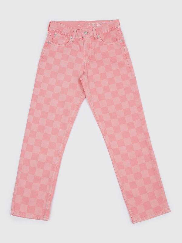 GAP GAP Kids Jeans loose chessboard - Girls