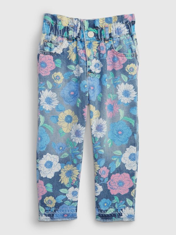 GAP GAP Kids jeans mom floral - Girls