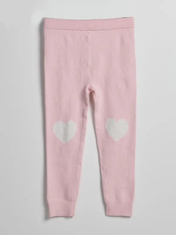 GAP GAP Kids knitted leggings heart - Girls
