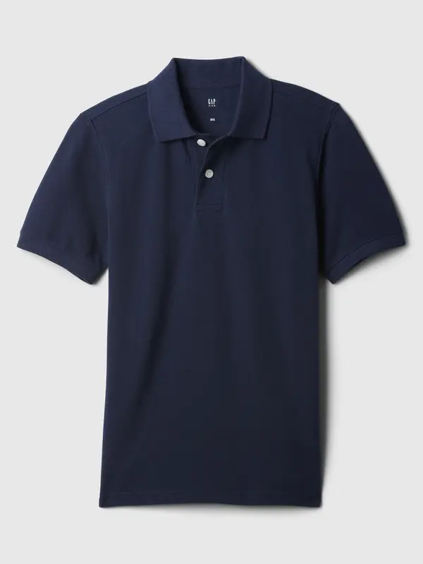 GAP GAP Kids' Pique Polo T-Shirt - Boys