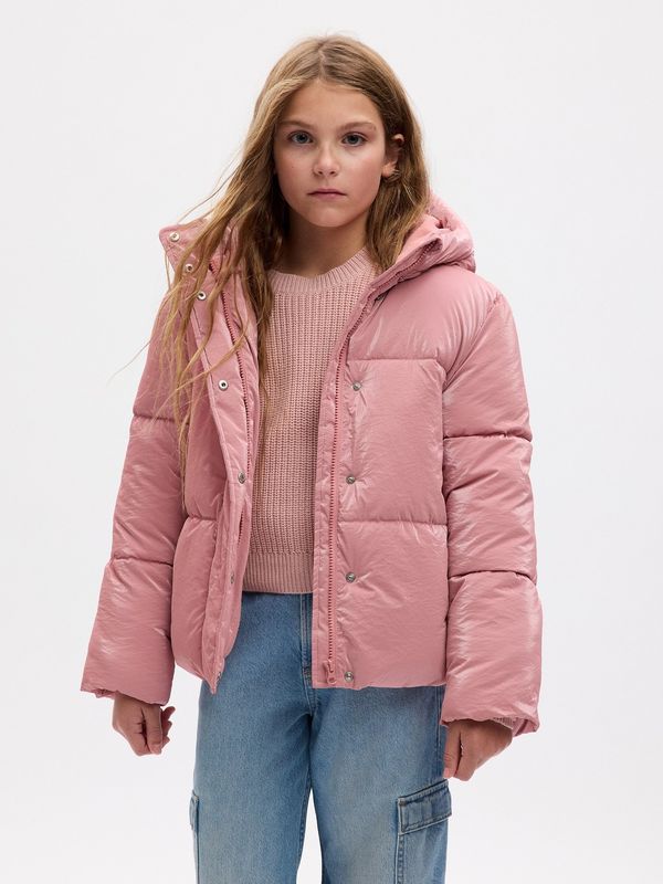 GAP GAP Kids Quilted Jacket Hooded - Girls