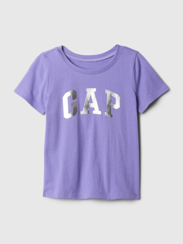 GAP GAP Kids ́s T-shirt with metallic logo - Girls