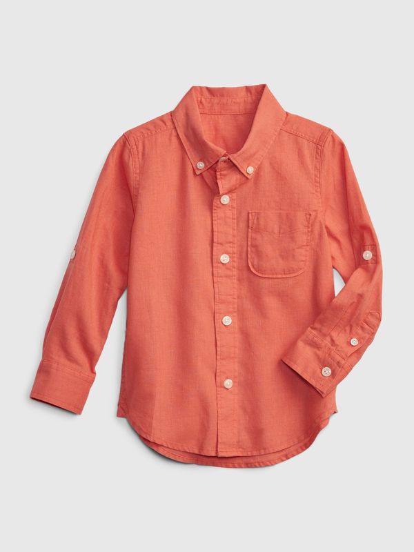 GAP GAP Kids shirt made of cotton and linen - Boys