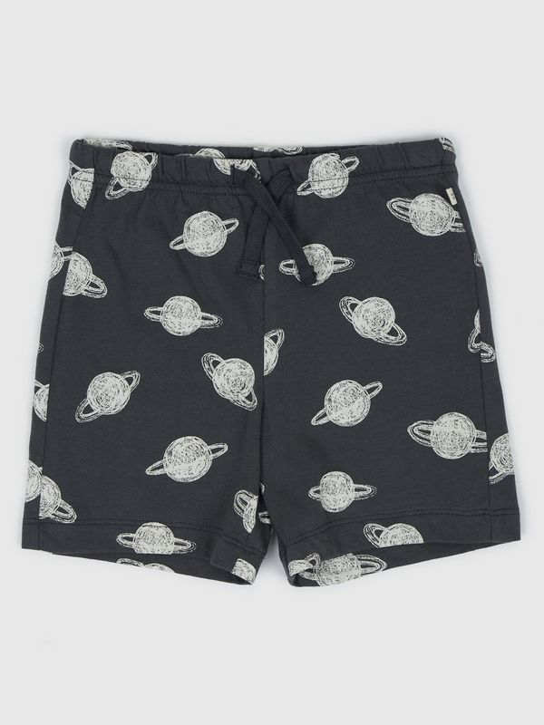 GAP GAP Kids shorts with asteroid Saturn - Boys