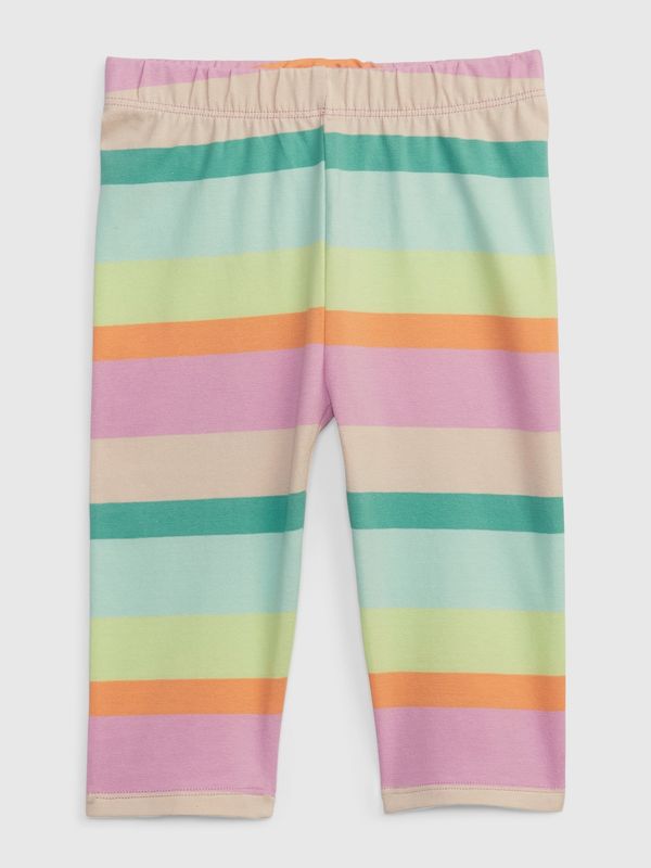 GAP GAP Kids Striped Organic Capri Leggings - Girls