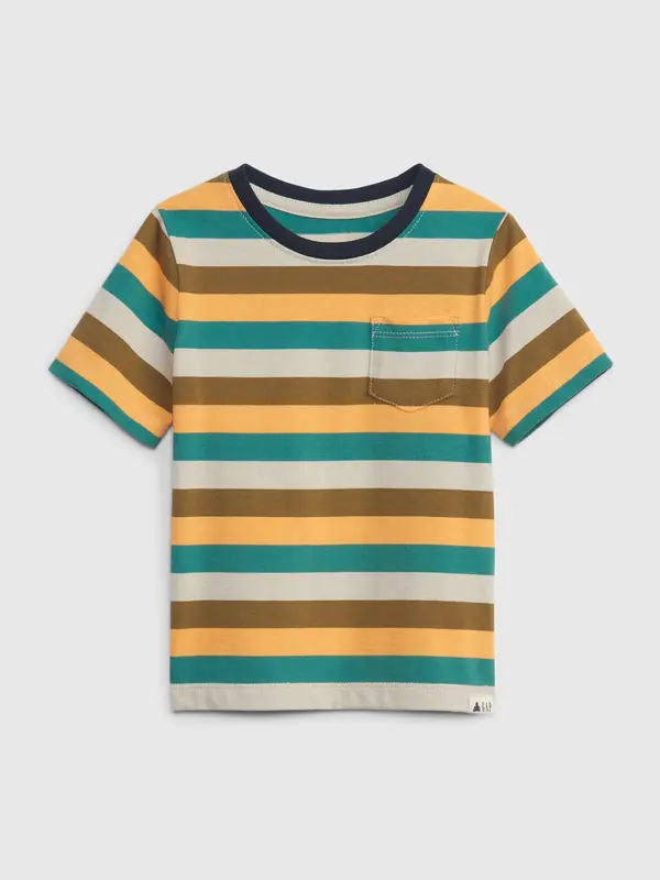 GAP GAP Kids Striped Organic Cotton T-Shirt - Boys