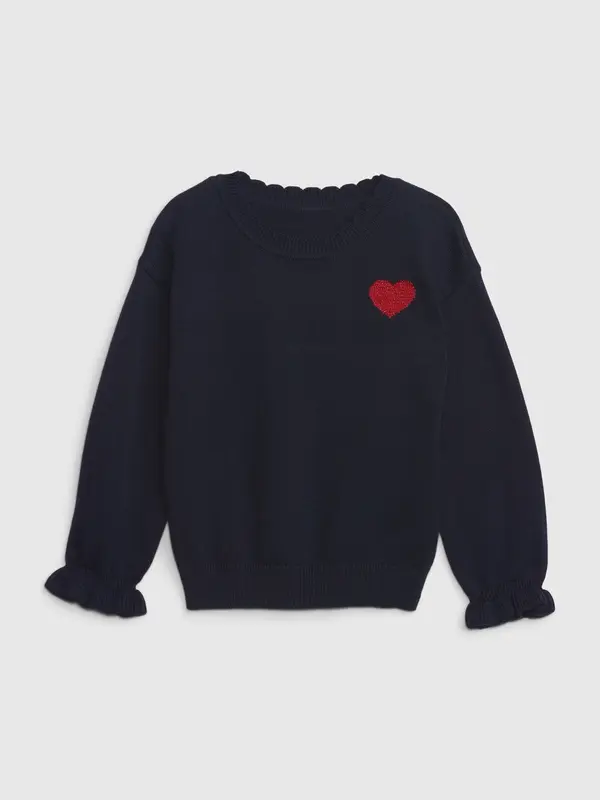 GAP GAP Kid's Sweater with Ruffles - Girls