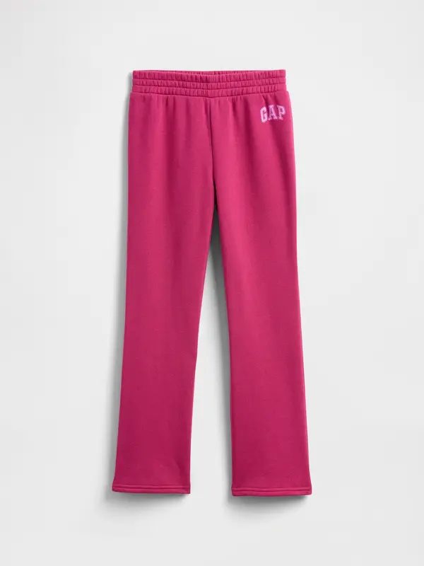 GAP GAP Kids Sweatpants Bootcut Logo - Girls
