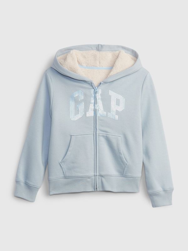 GAP GAP Kids Sweatshirts sherpa logo - Girls