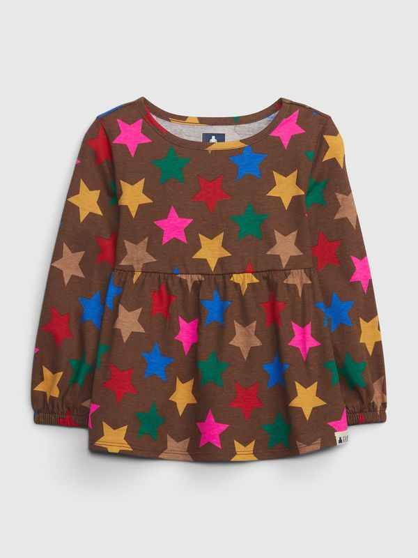 GAP GAP Kids T-shirt organic cotton peplum - Girls