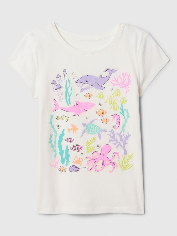 GAP GAP Kids' T-shirt with print - Girls