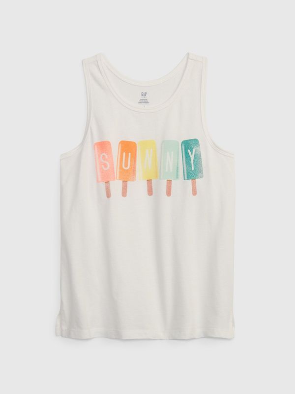 GAP GAP Kids tank top organic sunny - Girls