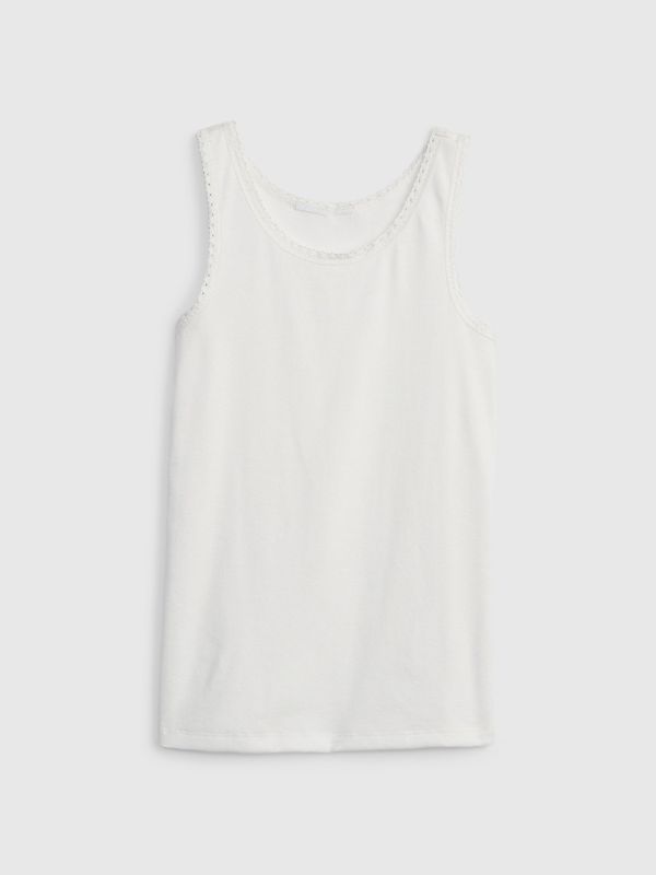 GAP GAP Kids Tank Top with Lace - Girls