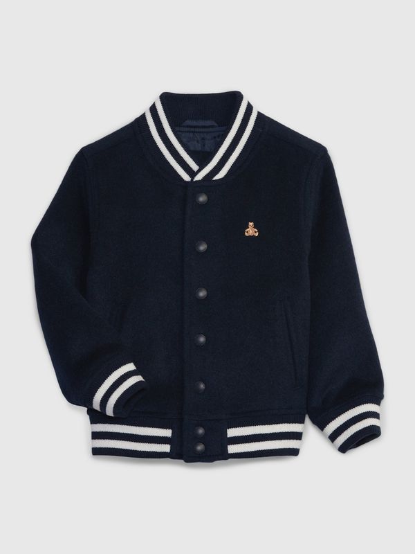 GAP GAP Kids' Wool Bomber Jacket - Boys