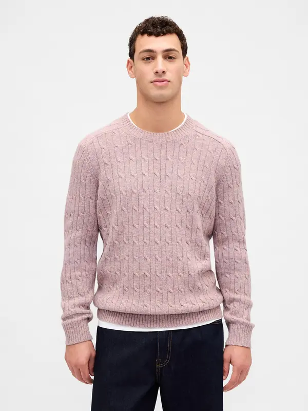 GAP GAP Knitted Merino Wool Sweater - Men's