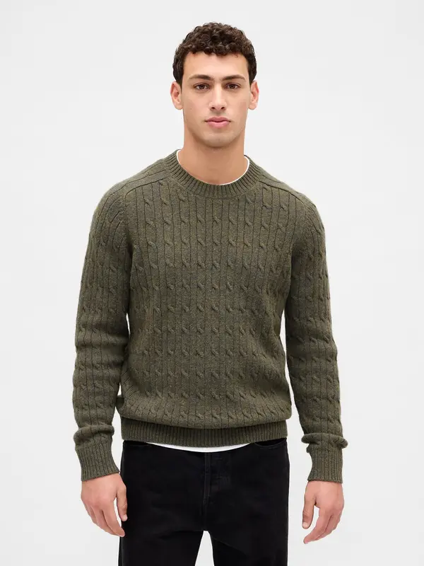 GAP GAP Knitted Merino Wool Sweater - Men's