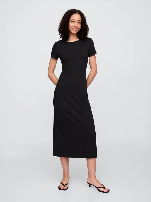 GAP GAP Knitted midi dress with cutouts - Women's