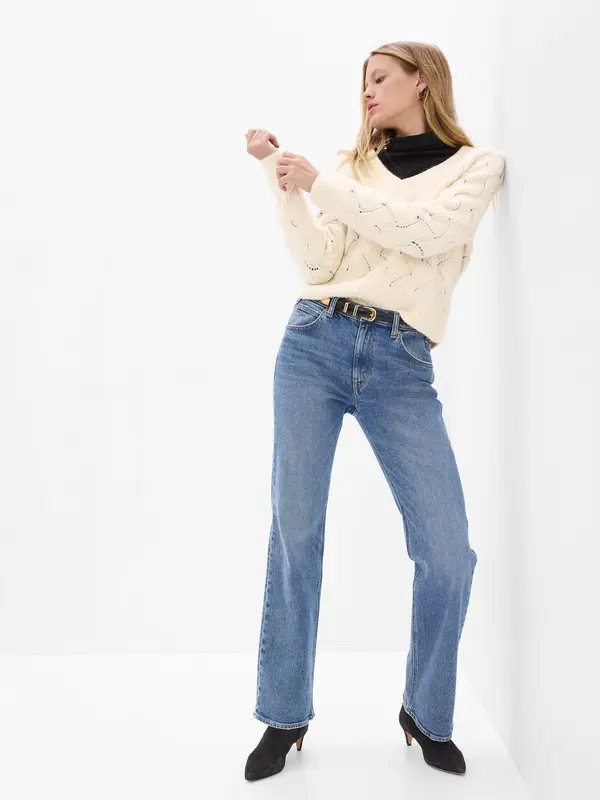 GAP GAP Knitted Patterned Sweater - Ladies