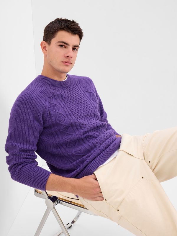 GAP GAP Knitted sweater with mixed wool - Men