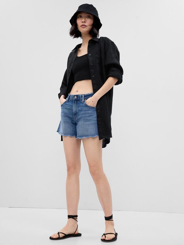 GAP GAP Linen Long Shirt - Women's