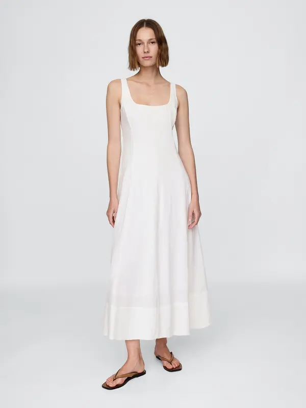 GAP GAP Linen maxi dress - Women's