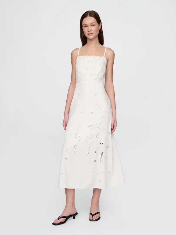 GAP GAP Linen maxi dress - Women's