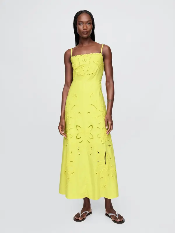 GAP GAP Linen maxi dress - Women's