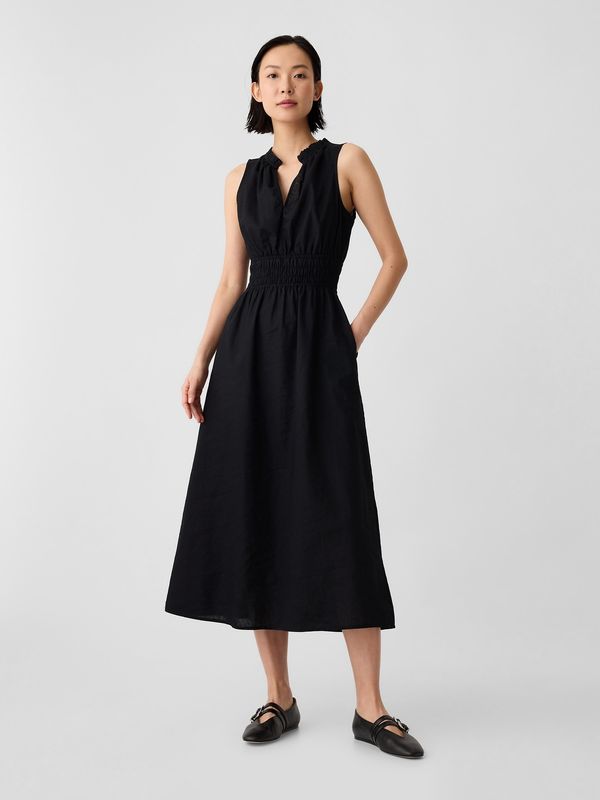 GAP GAP Linen maxi dress - Women's