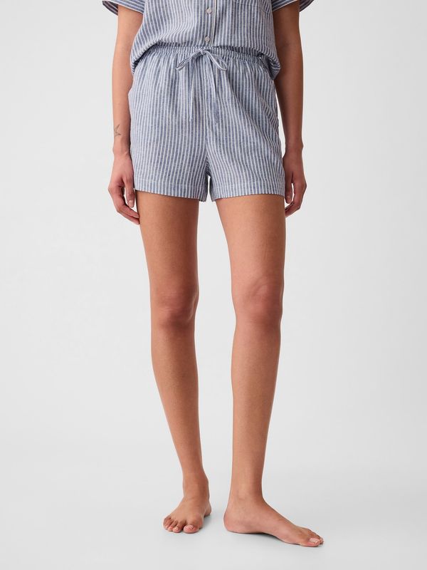 GAP GAP Linen Pajama Shorts - Women's