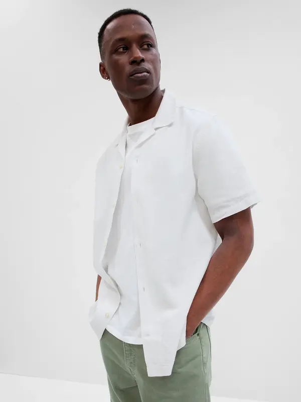 GAP GAP Linen Shirt with Blouse - Men's