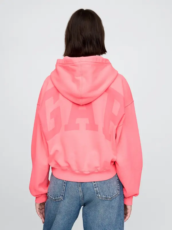 GAP GAP Logo Cropped Hoodie - Ladies
