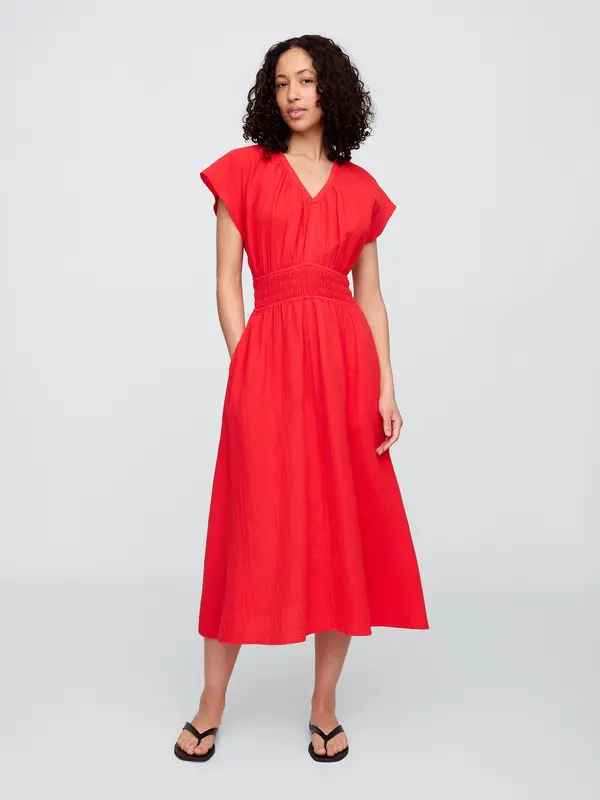 GAP GAP Maxi dress with pockets Americana - Women's
