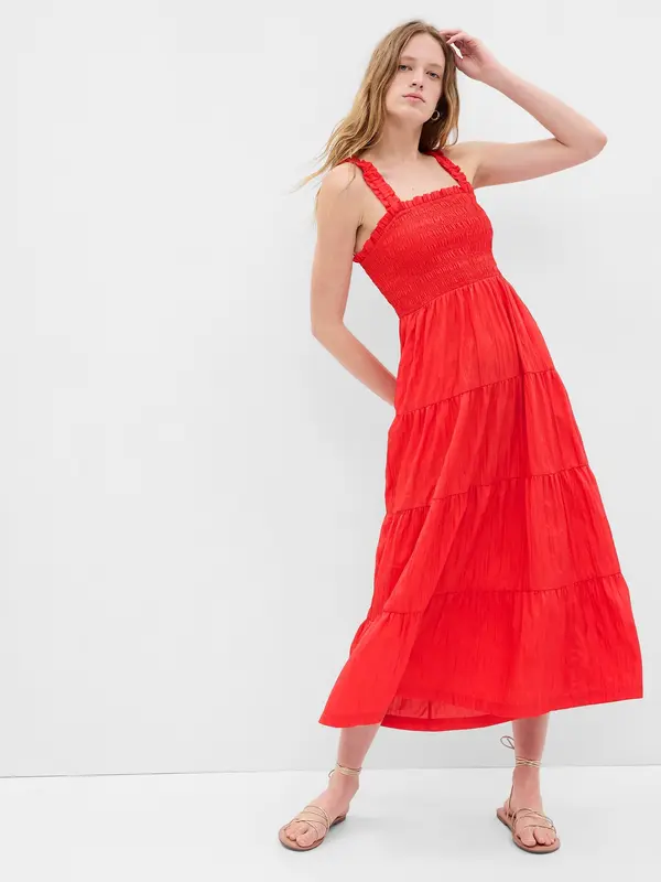 GAP GAP Maxi Dress with Ruffles - Ladies