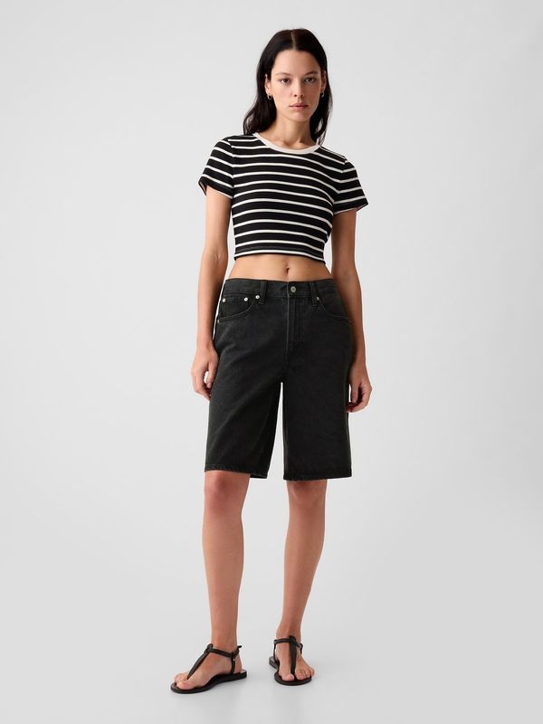 GAP GAP Mid Rise Denim Shorts - Women's