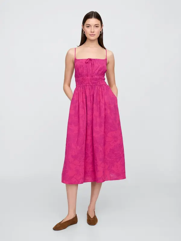 GAP GAP Muslin maxi dress with pockets - Women's