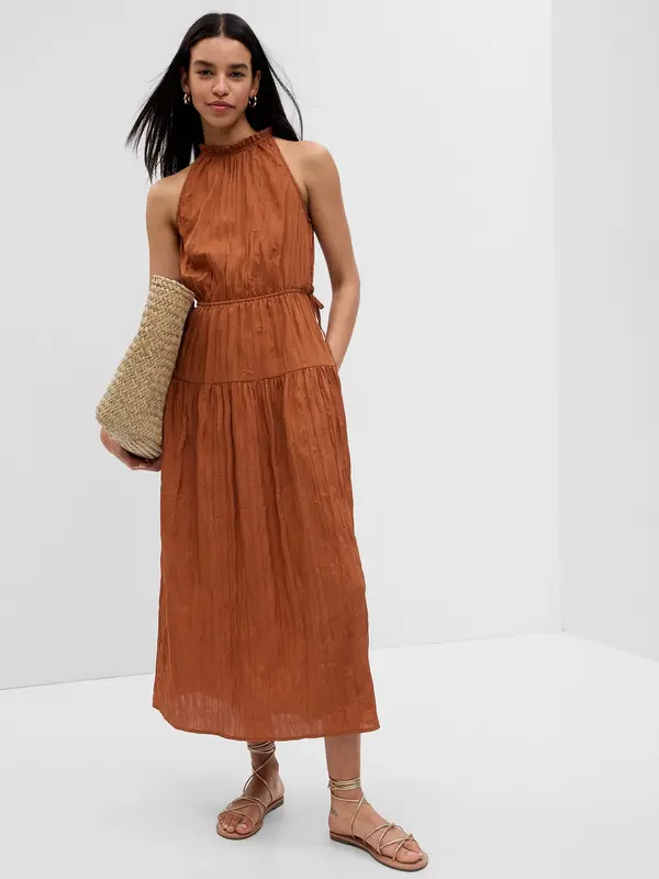 GAP GAP obleka brez rokavov - ženske