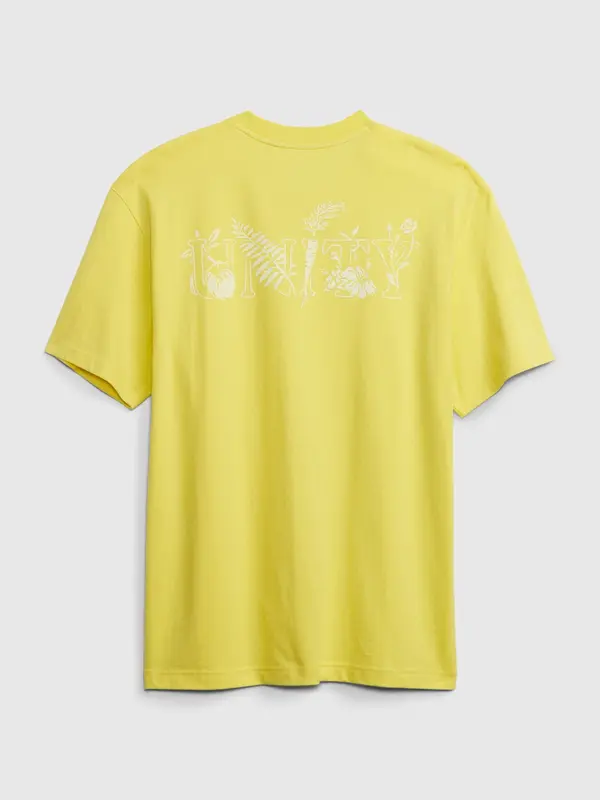 GAP GAP Organic Cotton T-Shirt × Ron Finley - Mens