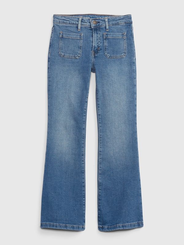 GAP GAP Otroške Jeans flare high rise - Girls