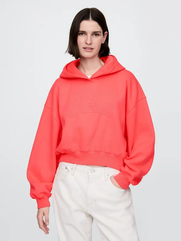 GAP GAP Oversize crop sweatshirt - Women's